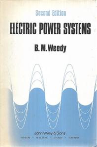 Science And Mathematics: Electric Power Systems by B. M. Weedy
