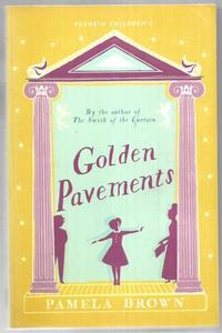 Golden Pavements - Blue Door 3 by Pamela Brown