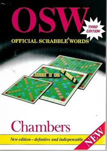 Hobby Crafts: OSW - Official Scrabble Words by Catherine Schwarz