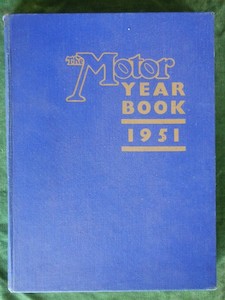 1951 The Motor Year Book – Books and Toys