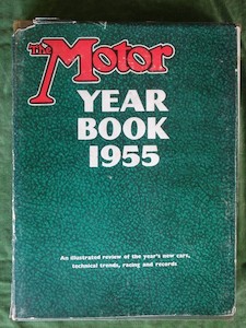 1955 The Motor Year Book – Books and Toys