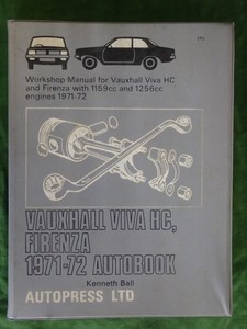 Products: Vauxhall HC Viva Firenza Manual – Books and Toys