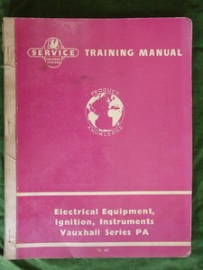 Products: Vauxhall PA workshop manual – Books and Toys