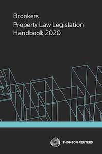 badge_Preorder: Brookers Property Law Legislation Handbook 2020