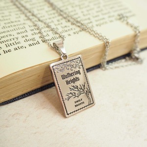 Bookish Accessories: Wuthering Heights Book Necklace