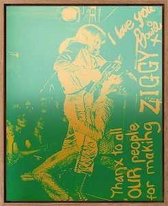 David Bowie The Acrylic Editions Print: Love, Bowie