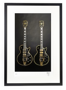 Jimmy Page Black Beauty, 1960 and 2007 Fine Art Print