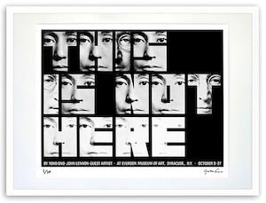 Yoko Print This Is Not Here 1971