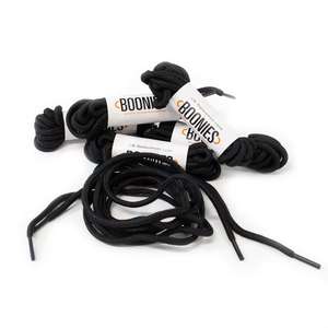 Products: Replacement Shoe laces 1.3m Black Boonies