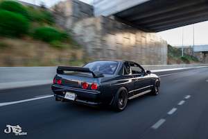 Popular Picks: Nissan Skyline R32 & S14 Gurney Flap / Rear Spoiler Lip (Carbon Fiber)
