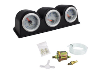 Triple Gauge Kit (Boost, Water Temp, Oil Pressure)