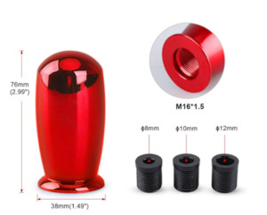 Gear Knobs: Universal Aluminium Thicc Shift Knob / Gear Knob