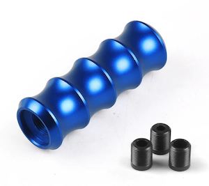 Universal Aluminium Gear Knob - Bamboo Style (Multiple Colours)