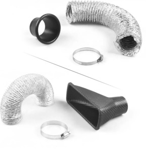 Performance: Universal Front Bumper Air Intake Vent / Brake Duct Vent Kit - Multiple Styles