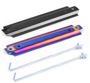 Performance: Universal Aluminum Battery Tie-Down / Bracket (Multiple Finishes)