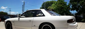 Plastic Roof Spoilers: Nissan S13 / 200SX Roof Spoiler (Plastic)