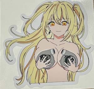 Stickers Decals: Boosted / Turbo Misa Misa Babe Decal / Sticker - Full Colour