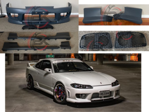 Cosmetics: PLASTIC Nissan Silvia S15 Silvia / 200SX Aero Full Kit