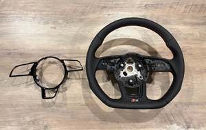 Cosmetics: Audi A3 / S3 / RS3 / A4 / S4 / A5 / S5 Perforated Leather or Suede Steering Wheel