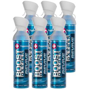 Boost Oxygen REVIVE Peppermint - Large 10L - 6 Pack