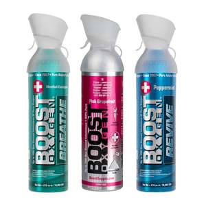 Flavoured Cans: Boost Oxygen Mixed Aroma - Large 10L - 3 Pack