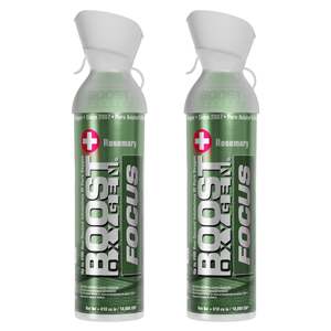 Boost Oxygen FOCUS | Rosemary - Large 10L - 2 Pack