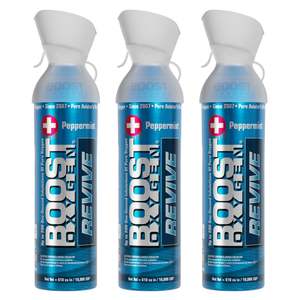 Boost Oxygen REVIVE Peppermint - Large 10L - 3 Pack