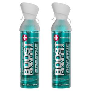 Boost Oxygen BREATHE | Menthol-Eucalyptus - Large 10L - 2 Pack