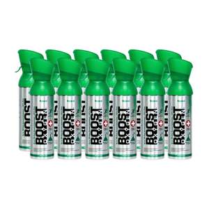 Natural Cans: Boost Oxygen Natural - Medium 5L - 12 Pack