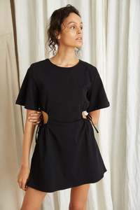 Pressed Flowers Mini Black