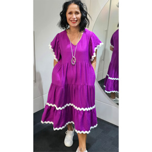 Dresses: Kerry Dress Orchid