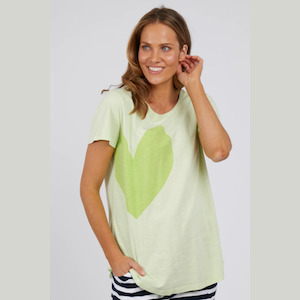 Love Somebody Tee Lime