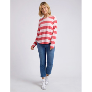 Black Friday: Spritz Stripe Tee Coral