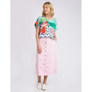 Black Friday: Private Universe Top Green Print