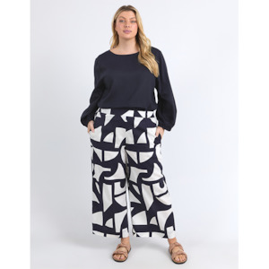 Dali Abstract Pants Midnight
