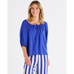 Camilla Blouse Blue