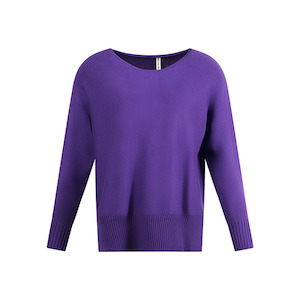 M: Fionna Knit Purple