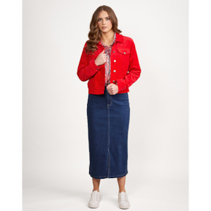 Pinwale Cord Jacket Fiesta