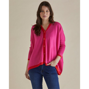 S: Hampton Cardigan Pink