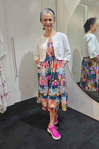 Glam: Crop Jacket White