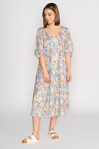 18: V Neck Dress Amalfi