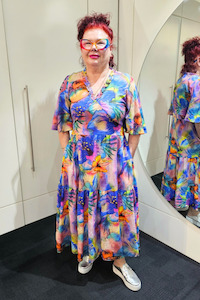 Glam: Sher Dress Purple