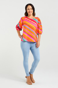 Willow Top Dynamic Stripe