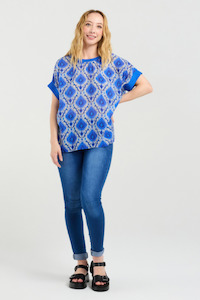 20: Olivia Top Paisley Painting