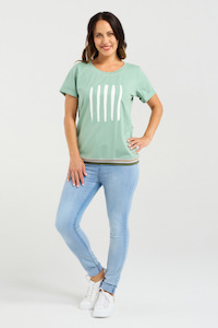 Zafina: Mia T-Shirt Mint