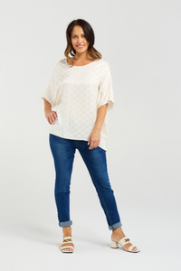 Seduce: Clara Top White