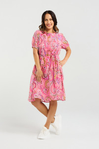 Seduce: Joana Dress Whimsy Swirl