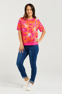 Seduce: Zoe Top Sunset Garden