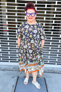 Glam: Chrissy Dress Navy