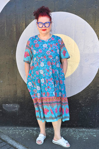 Chrissy Dress Turquoise